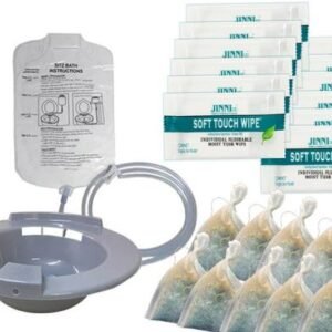 Sitz Maternity Pack - Bath Graphite with Herbals, Bidet Spray, Solution Bag and Wipes